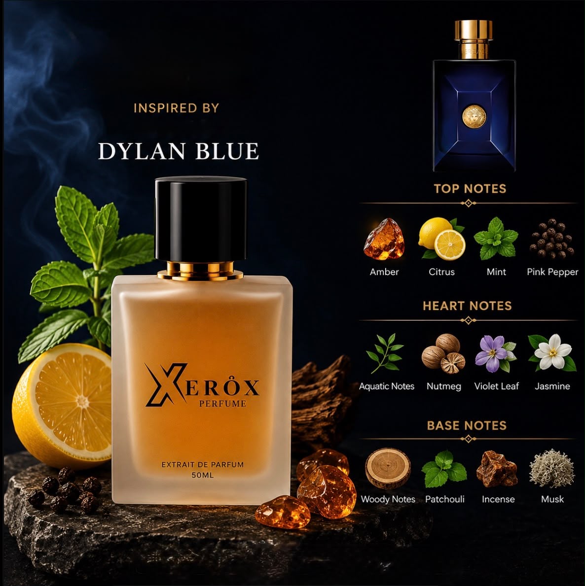 Inspired by V$RSA(E DYLAN BLUE - 50ml